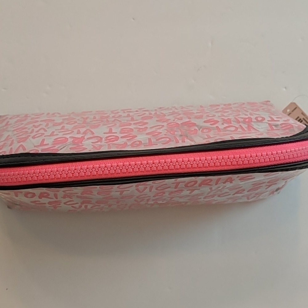 VS Victoria's secret scribble clear travel bag new - Picture 5 of 7